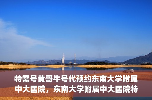 特需号黄哥牛号代预约东南大学附属中大医院，东南大学附属中大医院特需号黄哥牛号预约服务解析