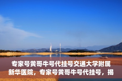 专家号黄哥牛号代挂号交通大学附属新华医院，专家号黄哥牛号代挂号，揭秘上海交通大学附属新华医院的挂号秘籍