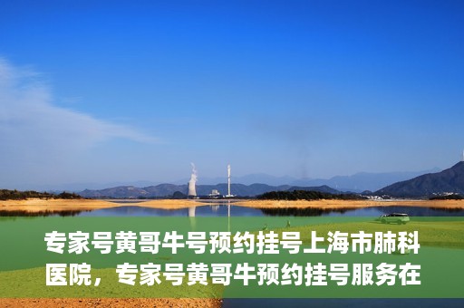专家号黄哥牛号预约挂号上海市肺科医院，专家号黄哥牛预约挂号服务在上海市肺科医院开通啦！