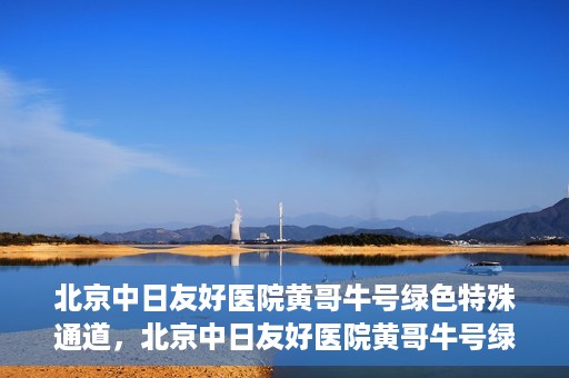 北京中日友好医院黄哥牛号绿色特殊通道，北京中日友好医院黄哥牛号绿色就医特殊通道解析