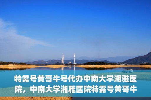 特需号黄哥牛号代办中南大学湘雅医院，中南大学湘雅医院特需号黄哥牛号代办服务详解