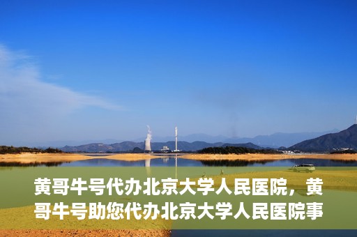 黄哥牛号代办北京大学人民医院，黄哥牛号助您代办北京大学人民医院事务