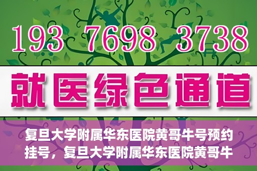 复旦大学附属华东医院黄哥牛号预约挂号，复旦大学附属华东医院黄哥牛号预约挂号攻略解析