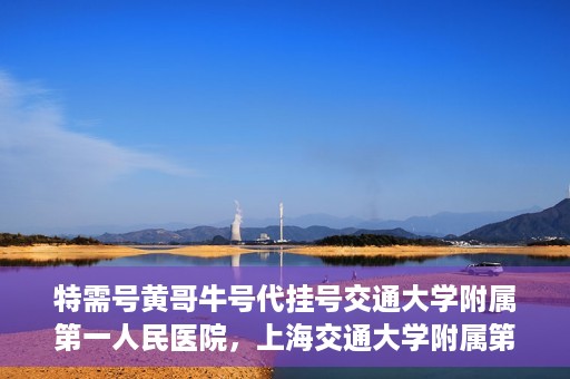 特需号黄哥牛号代挂号交通大学附属第一人民医院，上海交通大学附属第一人民医院特需号黄哥牛号代挂号服务解析