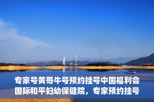 专家号黄哥牛号预约挂号中国福利会国际和平妇幼保健院，专家预约挂号平台助您轻松预约中国福利会国际和平妇幼保健院黄哥牛专家号
