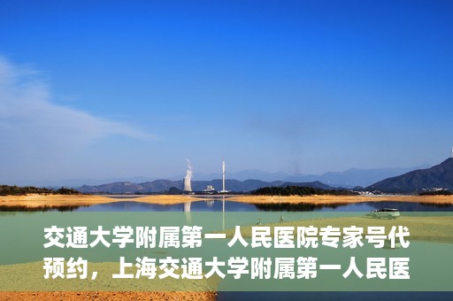 交通大学附属第一人民医院专家号代预约，上海交通大学附属第一人民医院专家号预约服务解析