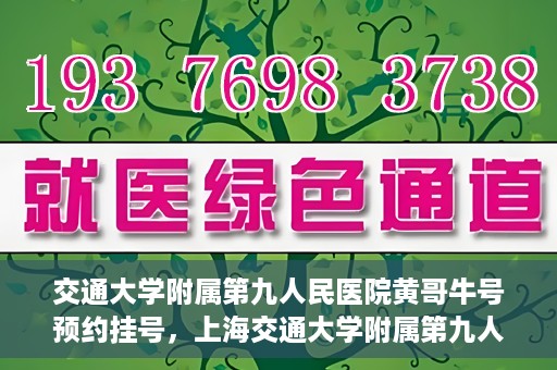 交通大学附属第九人民医院黄哥牛号预约挂号，上海交通大学附属第九人民医院黄哥名医号预约挂号攻略