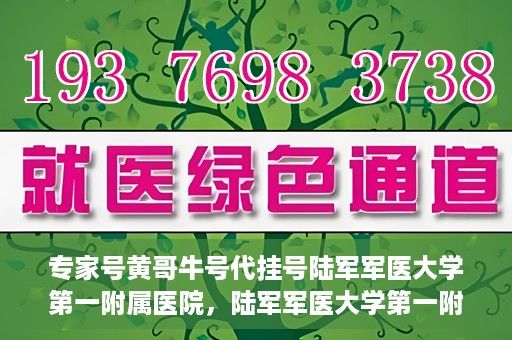 专家号黄哥牛号代挂号陆军军医大学第一附属医院，陆军军医大学第一附属医院专家号黄哥牛号代挂号解析