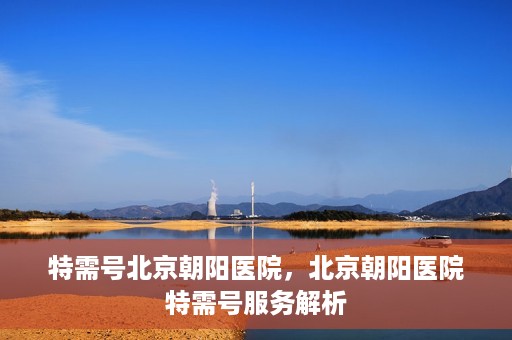 特需号北京朝阳医院，北京朝阳医院特需号服务解析
