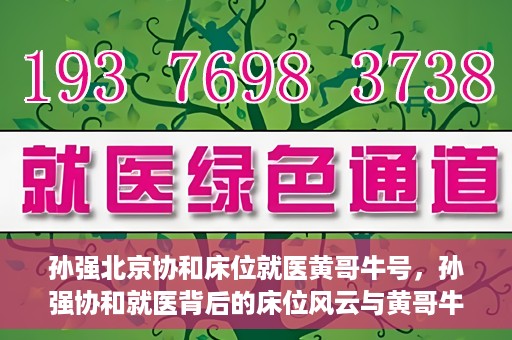 孙强北京协和床位就医黄哥牛号，孙强协和就医背后的床位风云与黄哥牛号传奇