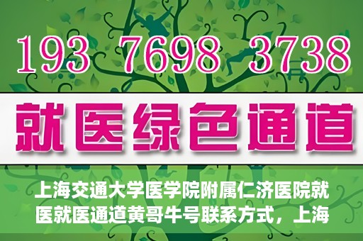 上海交通大学医学院附属仁济医院就医就医通道黄哥牛号联系方式，上海交通大学医学院附属仁济医院就医通道详解，黄哥牛号联系方式揭秘