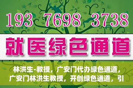 林洪生-教授，广安门代办绿色通道，广安门林洪生教授，开创绿色通道，引领前行之路