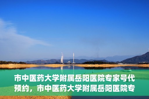 市中医药大学附属岳阳医院专家号代预约，市中医药大学附属岳阳医院专家号预约服务启动