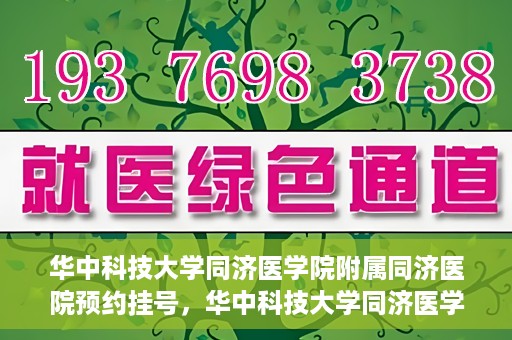 华中科技大学同济医学院附属同济医院预约挂号，华中科技大学同济医学院附属同济医院预约挂号指南