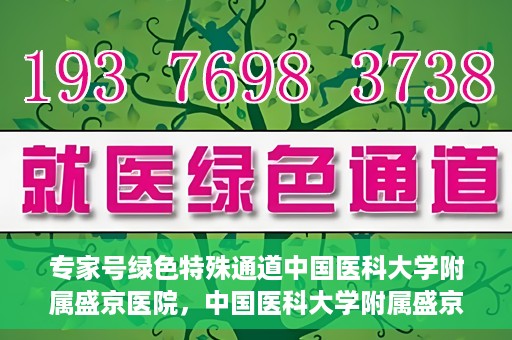 专家号绿色特殊通道中国医科大学附属盛京医院，中国医科大学附属盛京医院专家号绿色特殊通道解析