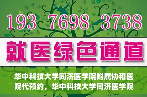 华中科技大学同济医学院附属协和医院代预约，华中科技大学同济医学院附属协和医院便捷代预约服务解析