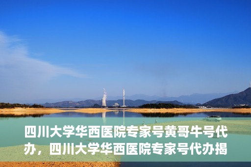 四川大学华西医院专家号黄哥牛号代办，四川大学华西医院专家号代办揭秘，黄哥牛号背后的故事