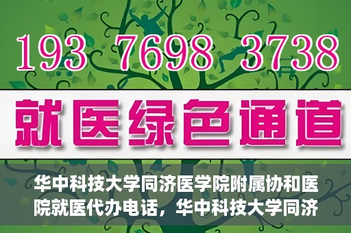 华中科技大学同济医学院附属协和医院就医代办电话，华中科技大学同济医学院附属协和医院就医代办服务热线详解