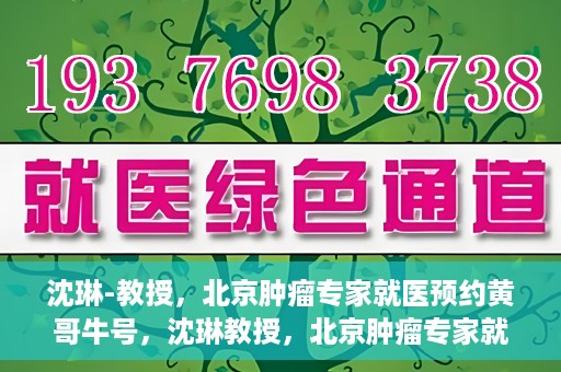 沈琳-教授，北京肿瘤专家就医预约黄哥牛号，沈琳教授，北京肿瘤专家就医预约热线背后的权威力量