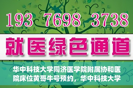 华中科技大学同济医学院附属协和医院床位黄哥牛号预约，华中科技大学同济医学院附属协和医院床位预约攻略，黄哥牛号预约解析