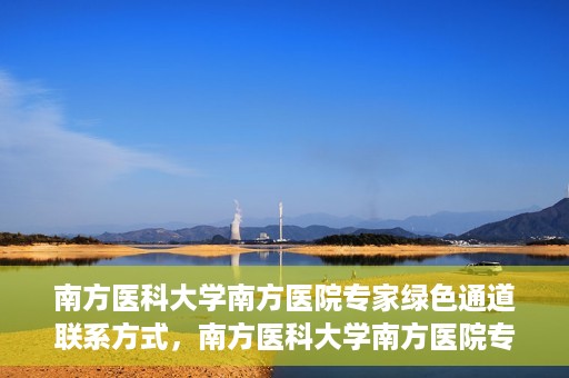 南方医科大学南方医院专家绿色通道联系方式，南方医科大学南方医院专家绿色通道联系指南，一站式解决您的健康咨询需求
