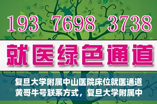 复旦大学附属中山医院床位就医通道黄哥牛号联系方式，复旦大学附属中山医院床位就医通道，黄哥牛号联系方式全解析