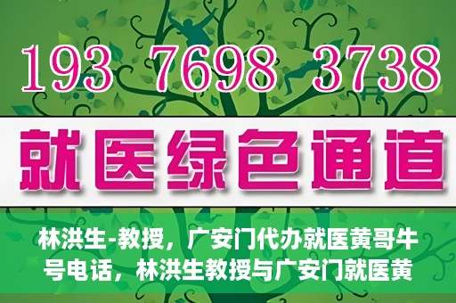 林洪生-教授，广安门代办就医黄哥牛号电话，林洪生教授与广安门就医黄哥，背后的故事与牛号电话揭秘