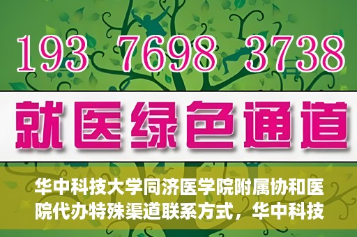 华中科技大学同济医学院附属协和医院代办特殊渠道联系方式，华中科技大学同济医学院附属协和医院特殊渠道联系方式代办服务解析