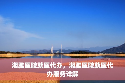 湘雅医院就医代办，湘雅医院就医代办服务详解