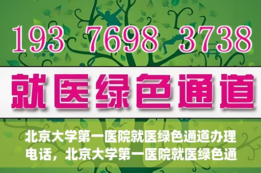 北京大学第一医院就医绿色通道办理电话，北京大学第一医院就医绿色通道服务热线电话详解