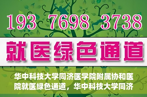 华中科技大学同济医学院附属协和医院就医绿色通道，华中科技大学同济医学院附属协和医院就医绿色通道简介