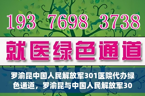 罗渝昆中国人民解放军301医院代办绿色通道，罗渝昆与中国人民解放军301医院绿色通道代办服务揭秘