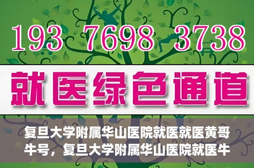 复旦大学附属华山医院就医就医黄哥牛号，复旦大学附属华山医院就医牛号，黄哥的健康守护之路