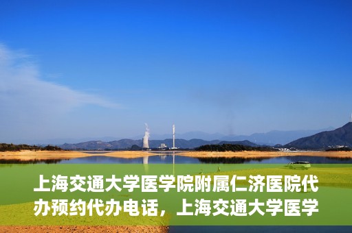 上海交通大学医学院附属仁济医院代办预约代办电话，上海交通大学医学院附属仁济医院预约电话代办服务详解