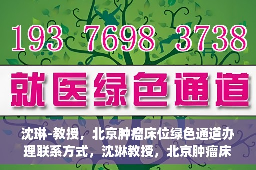 沈琳-教授，北京肿瘤床位绿色通道办理联系方式，沈琳教授，北京肿瘤床位绿色通道联系信息及办理指南