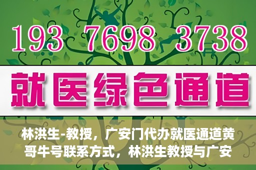 林洪生-教授，广安门代办就医通道黄哥牛号联系方式，林洪生教授与广安门就医通道，黄哥牛号联系方式揭秘