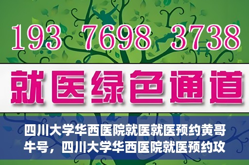 四川大学华西医院就医就医预约黄哥牛号，四川大学华西医院就医预约攻略，黄哥牛号引领便捷就医新风尚
