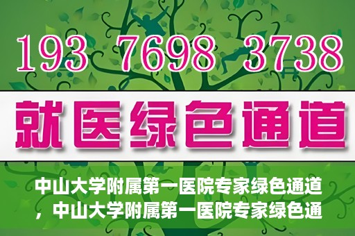 中山大学附属第一医院专家绿色通道，中山大学附属第一医院专家绿色通道，一站式健康服务体验新篇章