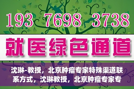 沈琳-教授，北京肿瘤专家特殊渠道联系方式，沈琳教授，北京肿瘤专家专属联系方式揭秘