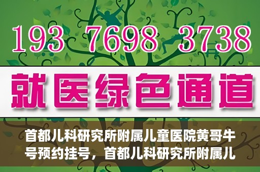 首都儿科研究所附属儿童医院黄哥牛号预约挂号，首都儿科研究所附属儿童医院黄哥牛号预约挂号攻略