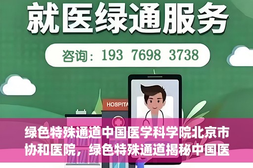 绿色特殊通道中国医学科学院北京市协和医院，绿色特殊通道揭秘中国医学科学院北京市协和医院的力量与担当