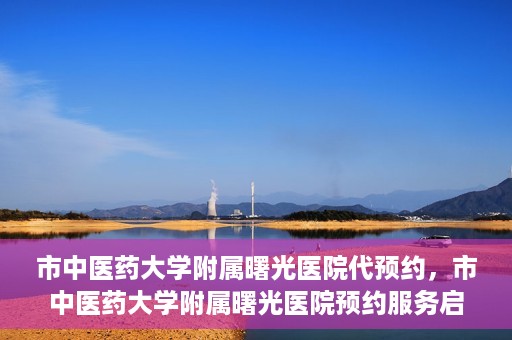 市中医药大学附属曙光医院代预约，市中医药大学附属曙光医院预约服务启动，便捷就医新体验