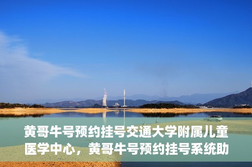 黄哥牛号预约挂号交通大学附属儿童医学中心，黄哥牛号预约挂号系统助力交通大学附属儿童医学中心就医便捷化