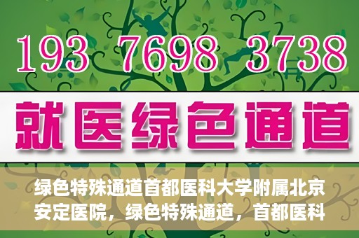 绿色特殊通道首都医科大学附属北京安定医院，绿色特殊通道，首都医科大学附属北京安定医院的探索与实践