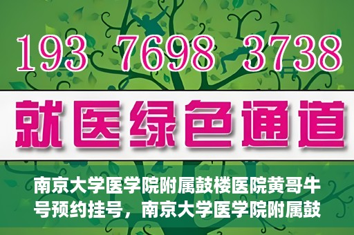南京大学医学院附属鼓楼医院黄哥牛号预约挂号，南京大学医学院附属鼓楼医院黄哥牛号预约挂号攻略解析