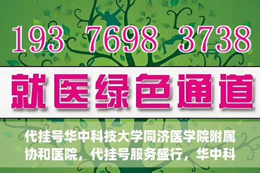 代挂号华中科技大学同济医学院附属协和医院，代挂号服务盛行，华中科技大学同济医学院附属协和医院如何应对挑战？