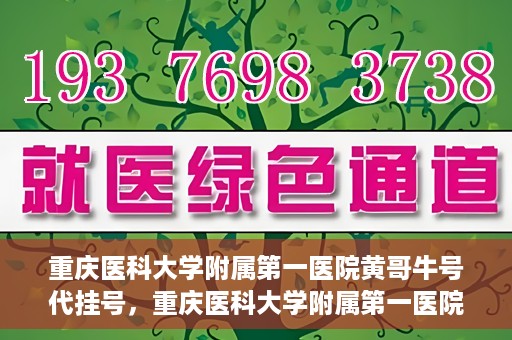 重庆医科大学附属第一医院黄哥牛号代挂号，重庆医科大学附属第一医院黄哥牛号代挂号服务解析