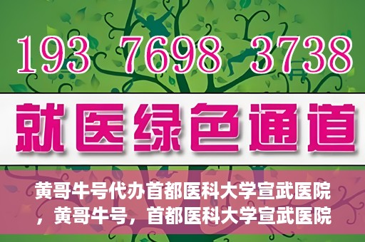 黄哥牛号代办首都医科大学宣武医院，黄哥牛号，首都医科大学宣武医院代办服务