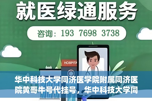 华中科技大学同济医学院附属同济医院黄哥牛号代挂号，华中科技大学同济医院黄哥牛号代挂号背后的故事