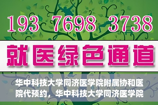华中科技大学同济医学院附属协和医院代预约，华中科技大学同济医学院附属协和医院便捷代预约服务解析